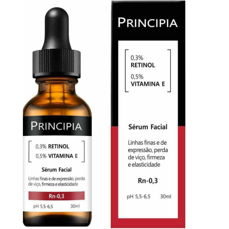 Sérum Principia Retinol 0,3% + Vitamina E - Rn-0,3 Skincare